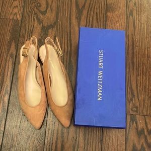 Stuart Weitzman, naked suede 10.5B